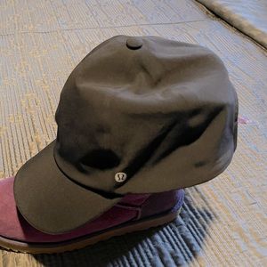 Lululemon Black Dry-Wick Reflective Ball Cap